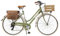 Via Veneto by Canellini Damen Citybike CTB Vintage Stil Rad Cityrad Fahrrader Bike Aluminium mit Korb Kassette (Grun, 50)