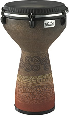 Remo World Percussion Djembe Flareout Braun DJ-7113-62