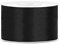 DaLoKu Satinband 6/12/25/38/50/100mm x 25m Geschenkband Schleifenband, Größe: 38mm x 25m, Farbe: Schwarz