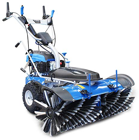 Hyundai Petrol Yard Sweeper, Self Propelled Powerbrush, 100cm, 173cc with 3 Year Warranty