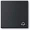 Busch-Jaeger 2520 KI-885 Wippe mit Aufdruck Glocke Schwarz Matt future linear 2CKA001751A3183