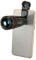 MASUNN 12X Zoom Clip-On Telefono Telescopio Teleobiettivo Fotocamera Lente per iPhone Samsung HTC Smartphone - Nero
