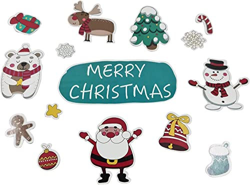 Christmas Magnetic Advent Countdown Calendar Fridge Magnet Set (13 set)