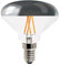 NCC-Licht LED Filament Leuchtmittel R70 Allegra E14 opal 2700K warmweiß (Kopfspiegel mit 2,5 Watt)