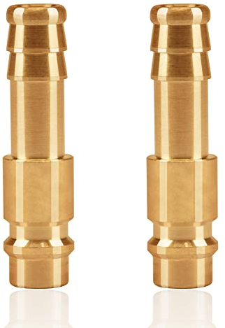 2stk Air Line Connectors DN9 Euro Airline Hose Compressor Fittings Air Coupler and Plug Kit Couplings Connector Male