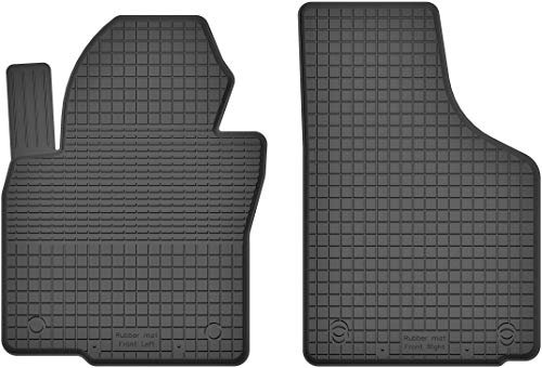 Gummimatten Fußmatten Vorne Hoher Rand 15 mm für Seat Altea/Leon II/Toledo III/Skoda Octavia II/VW Golf V/Jetta V/Scirocco III - Passgenau