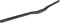 M-Wave Unisex-Adult HB-T3.1 MTB Lenker, Schwarz, 680 mm breit