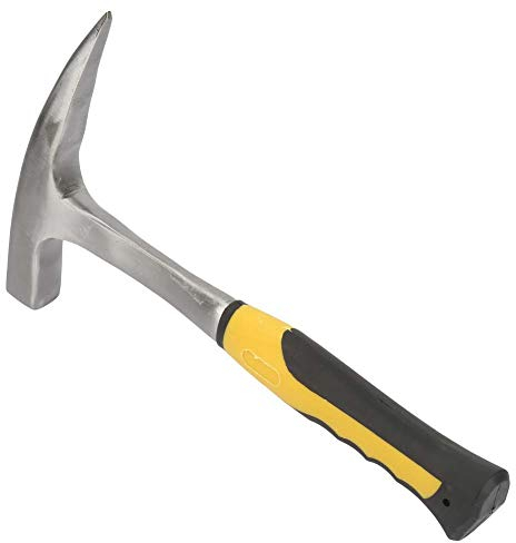 Geologist Rock Pick, Double Head Flat Mouth Geological Survey Brick Duckbill Hammer(S)