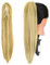 Gairyan Ponytail Extensions 54cm Claw on Pferdeschwanz Haarteil Klammer Clip in Extensions Zopf Gerade Glatt Lang Haarteil Zopf Synthetik Haar Haarverlängerung (Sandy Blonde & Gebleichtes Blond)