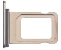 Bandeja para Tarjetas Nano Sim Adecuada para Apple iPhone 11 Pro/Pro MAX, Colores:Oro