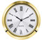 LICHENGTAI 2-1/8 Zoll (55 mm) Uhrwerk, Quarz-Uhr Römische Ziffer Quarzuhr Einfügen Einbau-Uhr DIY Quartz Uhrwerk Zubehör Europäischer Stil Clock Einsteckuhrwerk mit Römischen Ziffern und Trim