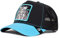 Goorin Bros. Unisex-Erwachsene Farm Cats Collection Glow-in-The-Dark Trucker Hat Baseballkappe, Blau gestreift, Einheitsgröße