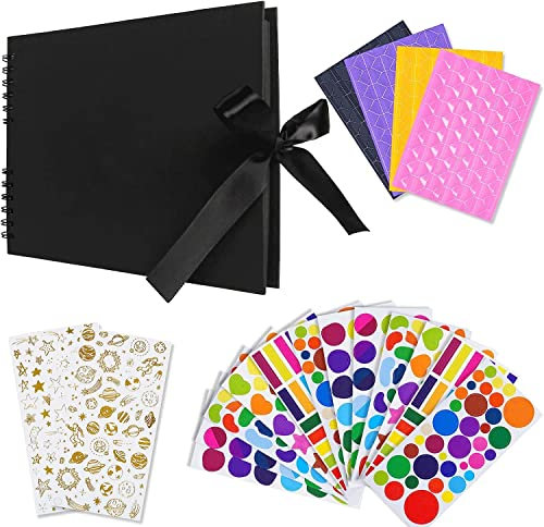 ASYOUWISH DIY Fotoalbum Kreatives Handgeklebtes Paar Fotoalbum, ideal für Bastelprojekte und Geschenke