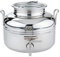 Tutto Inox Shop Contenitore bidone fusto olio e vino acciaio inox saldato da litri 5 Modello Europa
