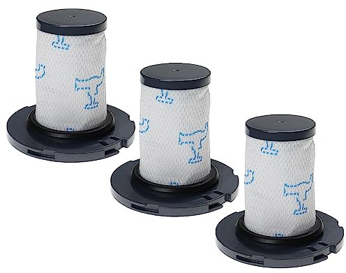 vhbw 3x Trennfilter kompatibel mit Tefal X-Force Flex Animal 11.60 TY9879WO, X-Force Flex Animal 14.60 TY9958WO Staubsauger