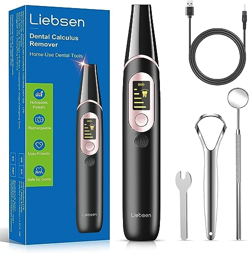 Anmirr Kit per la pulizia dei denti A batteria 5 Modalità Macchie per Uomo o Donna