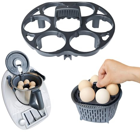 Thermomix - Accesorio para cocinar huevos para cesta Thermomix, para Thermomix TM5, TM6, TM31 (monocapa)