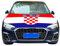Autohaubenabdeckung mit Kroatien-Flagge, 1,2 x 1,5 m, elastische Stoffe, kann gewaschen werden, Auto-Motorhauben-Banner, Flagge für Dekoration, Veranstaltungsartikel