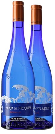 Mar de Frades Atlántico Godello Rías Baixas 75 cl Vino blanco (Caja de 2 Botellas de 75 cl)