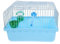 Happyyami Multi-use Tragbarer Vogelkäfig Für Sittiche Futter Und Wasserbehälter Mit Stand Und Zubehör Für Reisen Und Täglichen Gebrauch