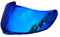 YuWuZhu Lenti della Visiera del Casco, K5 Shield di Ricambio for AGV K1 K1S K3SV K5 K5S Visiera Protettiva Anti-UV(Revo Deep Blue-Day Use Only)