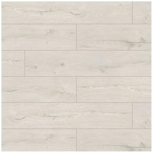 Vinylboden Klicksystem mit Trittschalldämmung Holzoptik - Rigid SPC Hartvinyl - Schwimmende Verlegung - 150 x 22,8 x 0,6 cm - 1,71 m² - 5 Dielen