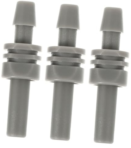 Armbandadapter 3 Stück ABS Steckverbinder mit 5mm Anschluss | Blutdruckmessgerät Manschette Groß, Ersatzteil für Armteile, Leicht und Einfach zu Montieren