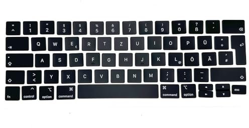 Pardarsey Replacement Keyboard Keycaps Keys, Full Set Replacement Keycaps GR DE Germany German QWERTZ Compatible for MacBook Pro Model A2289 A2141