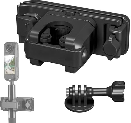 Selfie-Stick Holster Mount für Insta360/DJI/Gopro Action Kamera, Schnellfreisetzung Rucksack Clip Selfie-Stick-Halterung für X4 Air/X5/Go Ultra/Ace Pro 2/Osmo Nano/360/Action 5 Pro/4/Max 2/Hero 13/12