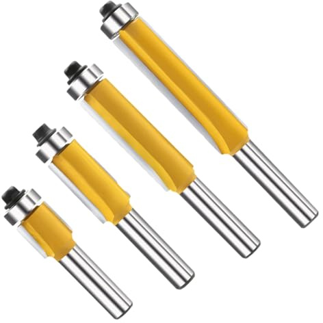 Holzfräser 8mm Hartmetall 4-teiliges Set
