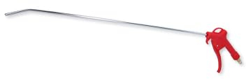 KS Tools Universal Druckluftpistole lang 515.1904 I 6,3 Bar, 90 dBA I Ausblaspistole mit 510mm Düse - 1/4 NPT I Luftdruckpistole mit Aufhängefunktion