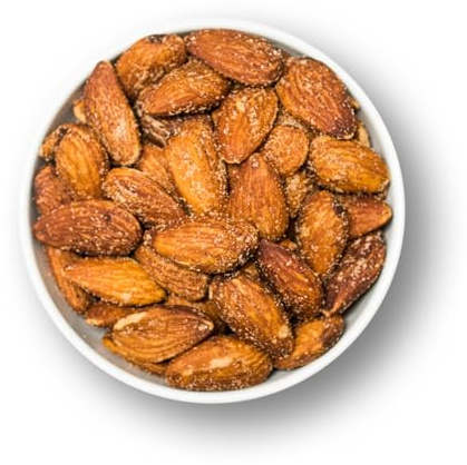 1001 Frucht - gesalzene Mandeln mit Haut geröstet, 250g, Neue Ernte 2025, ganze Nüsse mit Schale, Knabberspaß Mandelkerne gesalzen, Salzmandeln geröstet, Snack zum Wein Mandeln Spanien