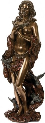 MC Dekofigur bronziert - Modell Aphrodite - Bronzefigur Figur Deko Wohndeko Statue Göttin der Liebe