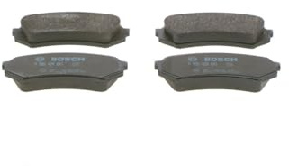 Bosch BP358 - Brake Pads Car Rear Axle - Bosch Quality - Reduced Noise and Dust - ECE-R90 Certified - Copper-Free - 1 Set of 4 Pads