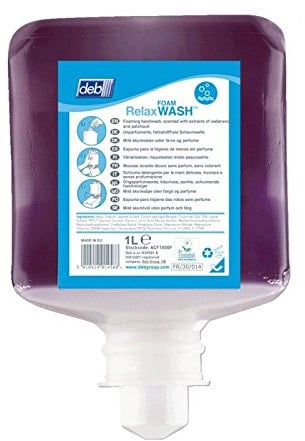 Deb BND085-1 Relax Foam Hand Wash Cleanser, 1 L (Pack of 6)