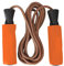 ??? ??????? Skipping Rope Adjustable Jump Rope Memory Foam Handle Skipping Rope Ideal for Aerobic Exercise Fat Loss Jumping Workout Training Womens Exercise Ladies Home Gym Boxing (Orange)