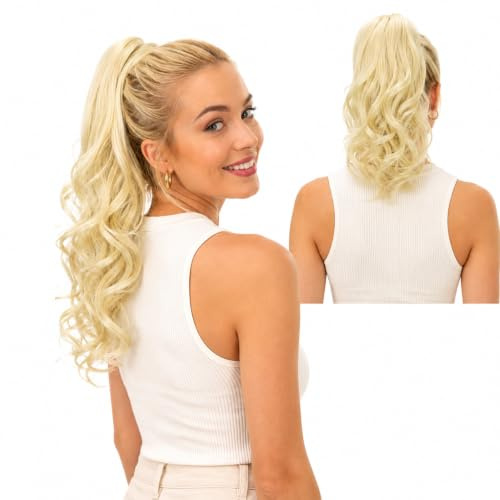 Prettyshop 2-in-1 Hair Piece Ponytail Hair Extension Approx. 40 cm and 50 cm