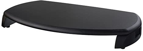Kantek Monitor Stand/Keyboard Storage,23 x 13-1/4x3 Inches,Black (MS280B)