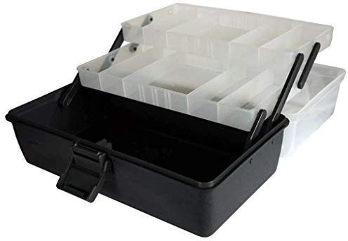 Shakespeare Bag Cantilever Boxes Clear Black 30x17x14 cm Fishing Carp Fishing