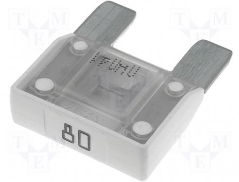 KFZ Maxi 29mm Sicherung Flachsicherung 80A Farbe weiss Maxival