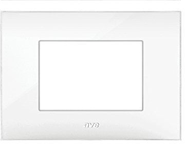 PLACCA AVE SERIE YOUNG44 4 MODULI COLORE BIANCO COD. 44PJ04B