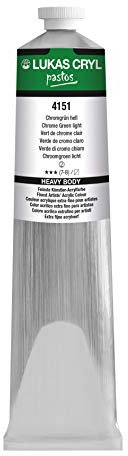Lukas CRYL pastos Peinture acrylique de qualité professionnelle Vert clair 200 ml