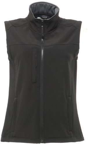 Regatta - Jacke, Damen, TRA790, Schwarz / Seehundgrau, 16 - Bust 40 (102cm)