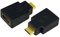 LogiLink AH0009 HDMI High Speed Adapter Buchse auf Mini HDMI Stecker, flache Ausführung und mit vergoldeten Kontakten, Ideal für Full HD schwarz