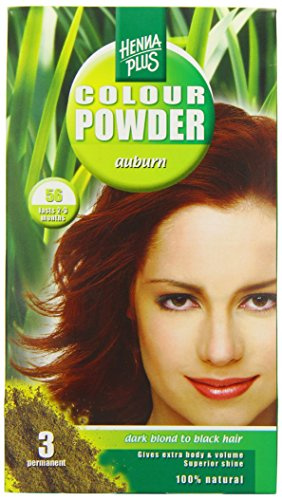 Haarfärbepulver Henna plus - kastanie