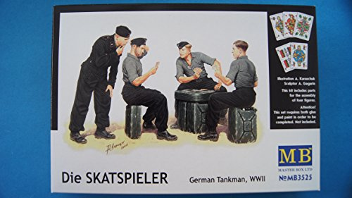 MasterBox MB3525-1/35 Skatspieler, Figurensatz