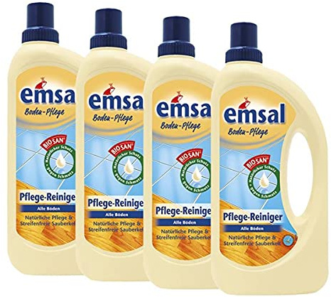 4 x Thomas Bodenpflege Filter 1 Liter BIOSAN - natürliche Pflege