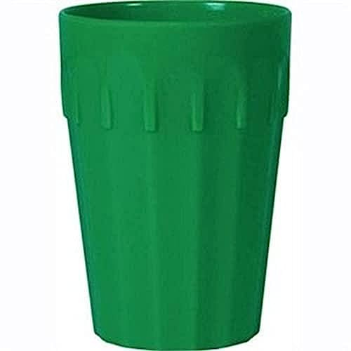 12X Kristallon Tumblers Green 260ml Drinking Restaurant