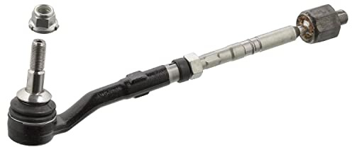 febi bilstein 27210 Spurstange mit Endstück und Sicherungsmutter, 1 Stück | Kompatibel mit: BMW 5, 5 Touring, 6, 6 Cabriolet
