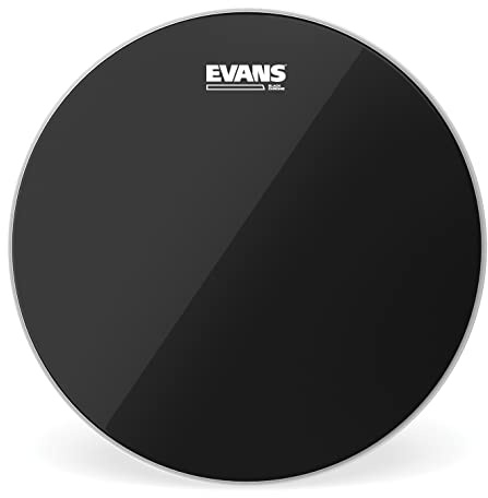 Evans Drum Heads - Black Chrome Tom Drumhead, 10 Inch
